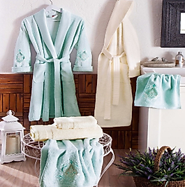 Taç Alida M-L Aile Bornoz Seti