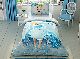 Taç Disney Cindrella Forever Lisanslı Nevresim Takımı