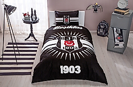 Taç Beşiktaş Parlayan Güneş Nevresim Takımı Tek Kişilik