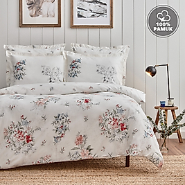 Yataş Bedding Belisima Çift Kişilik Ranforce Nevresim Seti - Mavi