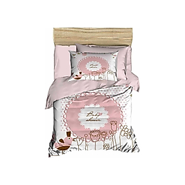 Mira Home Yenidoğan Kız Bebek Nevresim Takımı; %100 Pamuklu Baby Shower