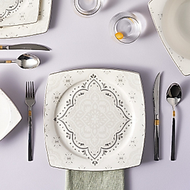 Karaca Classy 57 Parça 12 Kişilik New Bone Yemek Takımı