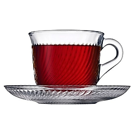 Paşabahçe 97768 Marmara 12 Parça 6 Kişilik Çay Fincan Takımı