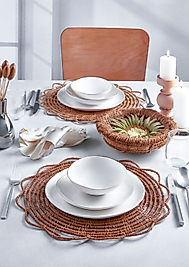 Güral Porselen Roden 24 Parça 6 Kişilik Yemek Takımı