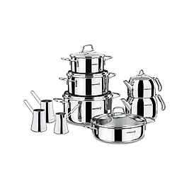 Korkmaz Perla 14 Parça Çelik Çeyiz Seti