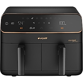 Arçelik Airfryer Xxxl 8.5 Lt 2400 W 9 Programlı Dijital Ekran Yağsız Sıcak Hava Fritözü Çıkarılabilir Hazne, Rosegold