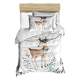 Mira Home Yenidoğan Kız Bebek Nevresim Takımı; %100 Pamuklu Ahu