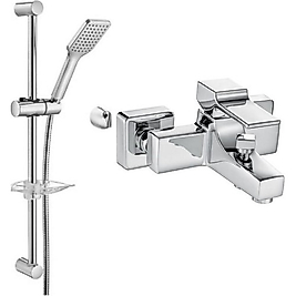 Eca Caro Banyo Bataryası 424 + Tiera Sürgülü Banyo Duş