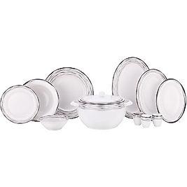 Korkmaz Perla Collection 60 Parça Yuvarlak Yemek Takımı