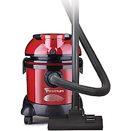 Arnica Tayfun 2400W Islak/Kuru Elektrikli Süpürge - Kırmızı