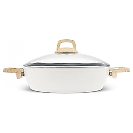 Karaca x Refika Birgül Swiss Crystal 7 Parça Tencere Seti Creamy