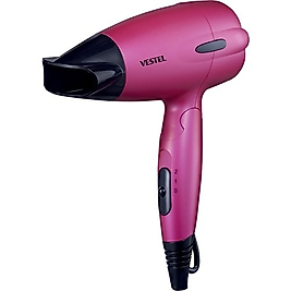 Vestel Vsk 1015 Seyahat Tipi Saç Kurutma Makinesi Pembe