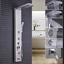 Sam banyo Sam fırat Krom Duş Paneli,Masajlı,KromDuş Seti, Robot Duş, Duş Kolonu,