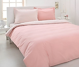 Özdi̇Lek Tek Kişilik Ranforce Nevresim Takımı-Colourmix Pudra Somon