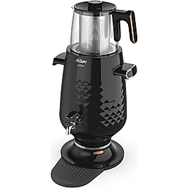 Arzum Resmi Distribütör Garantili AR3083 Ehlikeyf 2200 W Cam Demlikli Semaver 3+ L Semaver 3 Yıl Cam 500