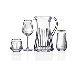 Korkmaz Siera Gold 37 Parça Bardak Seti A9206