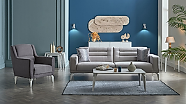 Bellona-Majer Üçlü Koltuk - Antrasit