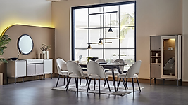 Bellona-Melinton Yemek Odası Takımı