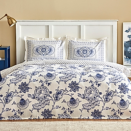 Karaca Home Amar Mavi %100 Pamuk Tek Kişilik Nevresim Takımı