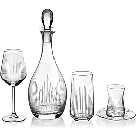 Korkmaz Veneta 49 Parça Bardak Seti