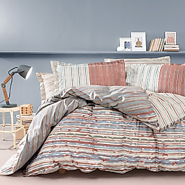 Yataş Yoan Çift Kişilik Ranforce Nevresim Takımı - Adaçayı