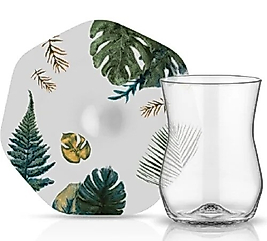 Koleksiyon Mislina Yemeni Çay Seti 6'lı Kobalt