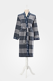 Özdilek Summer Heat Sailor Kadife Kimono Bornoz Sm Beden