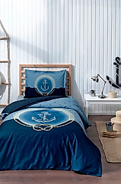 Özdilek Blue Wave Tek Kişilik Nevresim Takımı