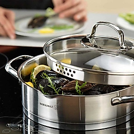 Korkmaz Steama 15 Parça Çelik Çeyiz Seti