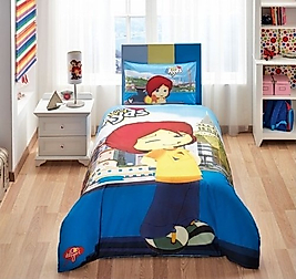 Taç Ayas Tek Kişilik Ranforce Nevresim Takımı