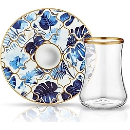 Koleksiyon Dervish Çay Set 6'lı Amazon Mavi