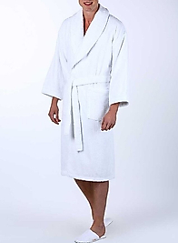 Özdilek Xxxl Beden Imperial Şalyaka Tek Bornoz Beyaz