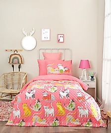 Young Karaca Home Young Cats Pamuk Tek Kişilik Complete Takım