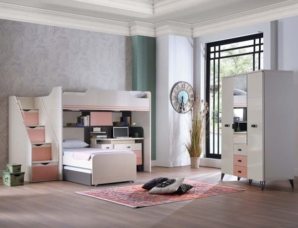 BELLONA Menty Genç Kız Ranza Odası Takımı