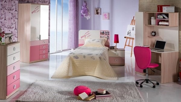 BELLONA-Portivo Kız Bebek Odası -