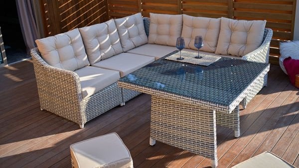 BELLONA- Bahçe mobilyası- Sedef Köşe Takımı