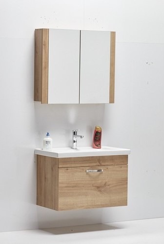 SAYDAM BANYO MOBILYA-Stil 80 cm meşe