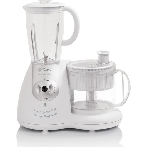 Arzum AR1044 Prostar Mutfak Robotu - Gri / 1000 Watt