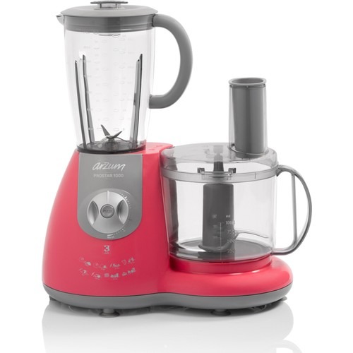Arzum AR1044 Prostar Mutfak Robotu - Mercan  1000 Watt