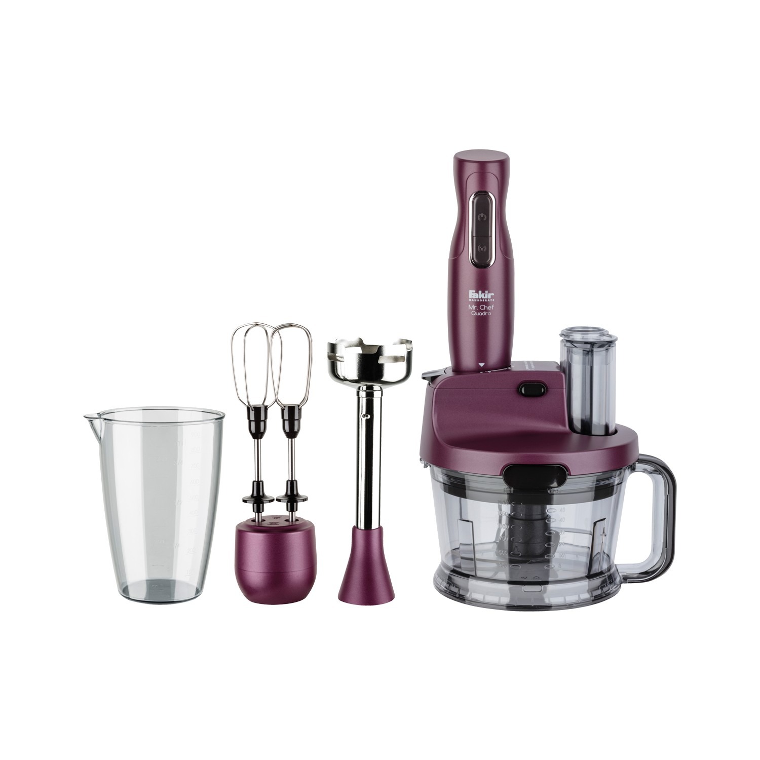 Fakir Mutfak Robotu Seti Çok Amaçlı Blender Set Mor