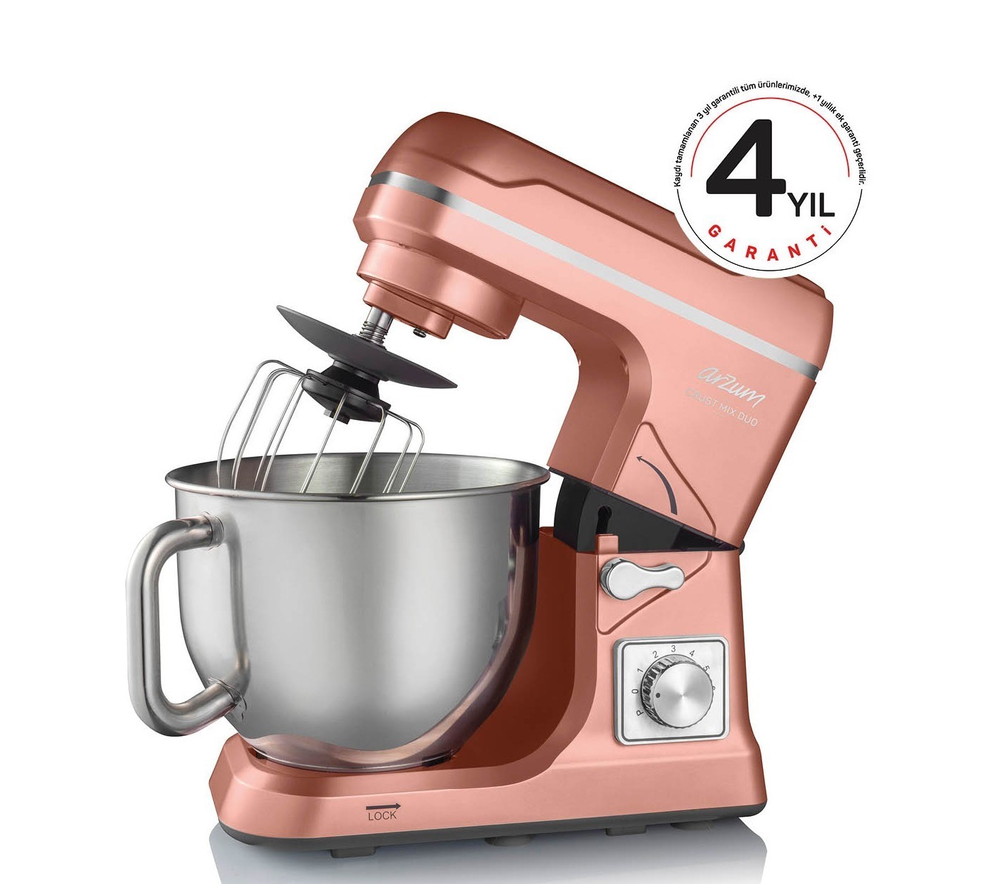 Arzum AR1129-G Crust Mix Duo Stand Mikser - Gün Batımı