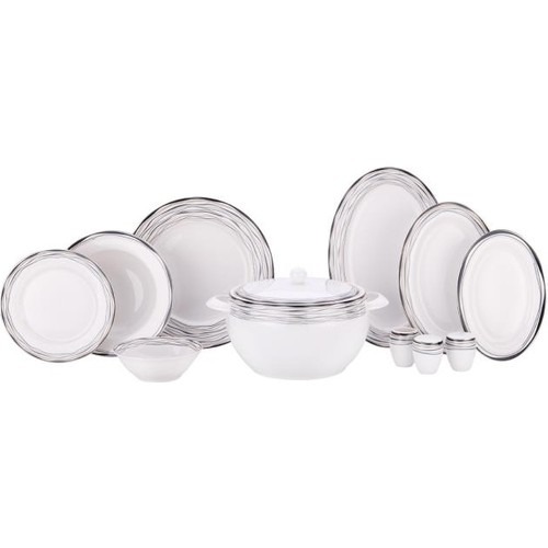 Korkmaz Perla Collection 60 Parça Yuvarlak Yemek Takımı