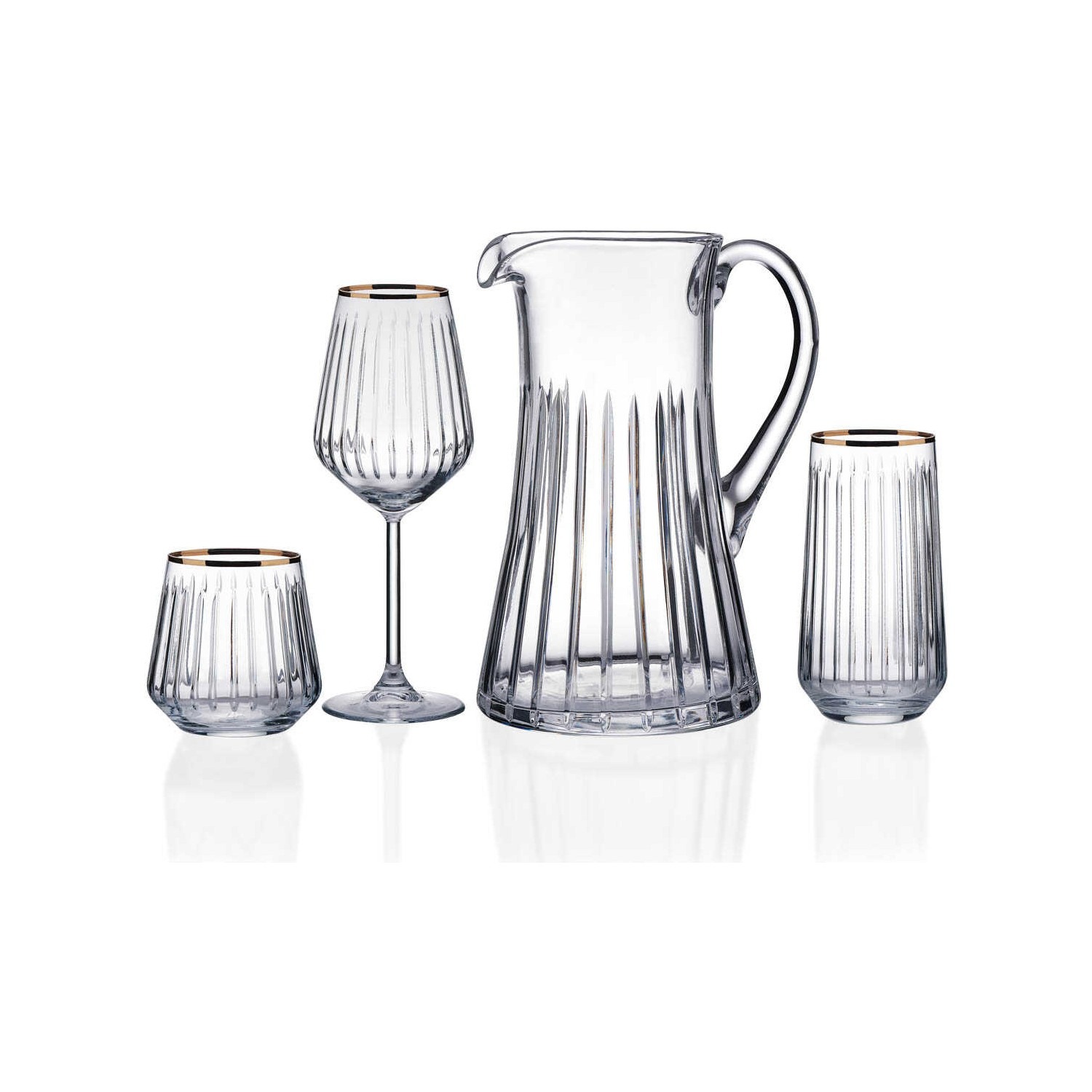 Korkmaz Siera Gold 37 Parça Bardak Seti A9206