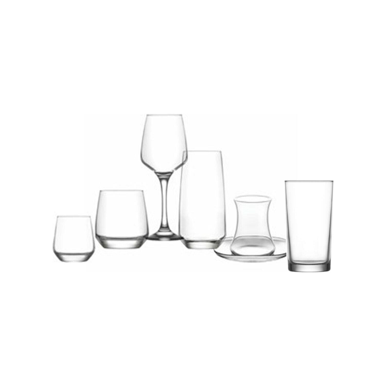 Lav Mix Bardak Seti 42'li Bardak Seti