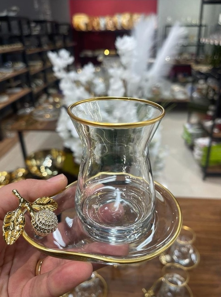 Paşabahçe Özel Seri 6'lı Çay Seti , Çay Takımı , Hediyelik , Çeyizlik