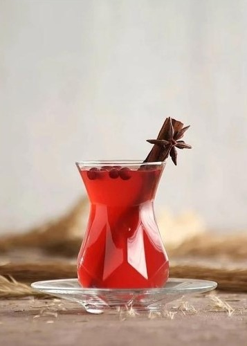 Lav Alya Modern Çay Seti Çay Takımı - Çay Bardağı Takımı Tabağı 12 Prç.