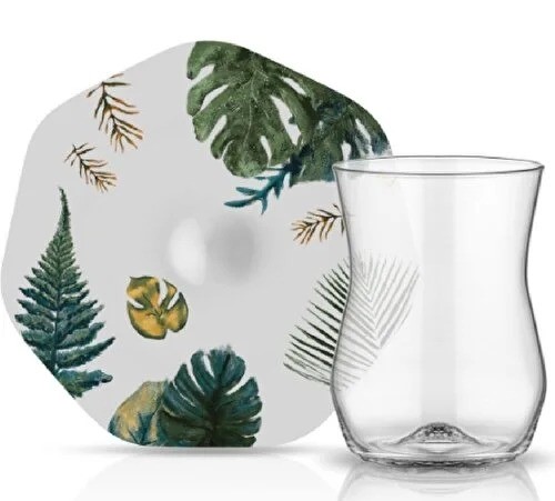 Koleksiyon Mislina Yemeni Çay Seti 6'lı Kobalt