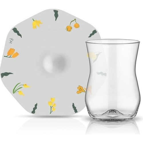 Koleksiyon Mislina Mimoza 6'lı Çay Seti