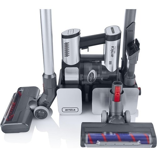 Arnica Solara Hepa 13 Alerjik Filtreli, 3 Kademeli Dijital Motorlu Ultra Premium Dikey Şarjlı Süpürge