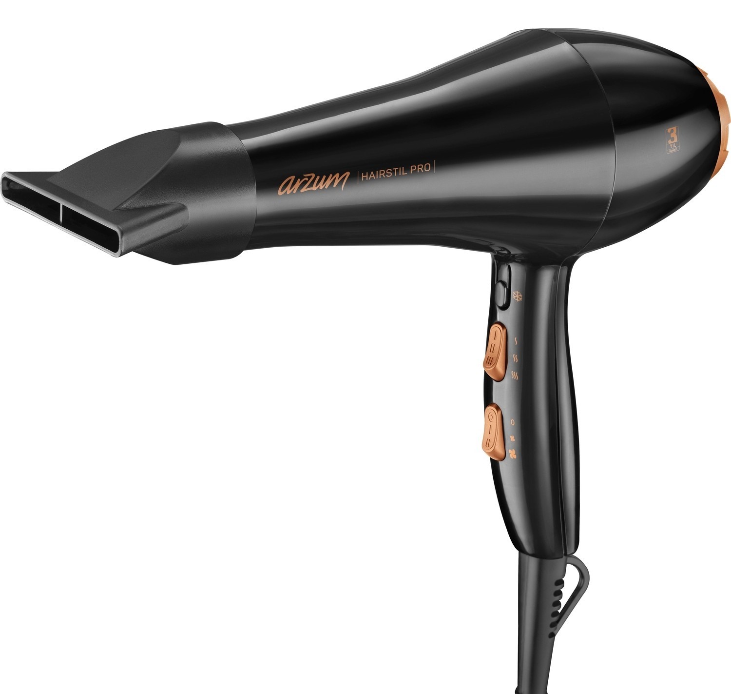 Arzum AR5009 Hairstil Pro Profesyonel Saç Kurutma Makinesi Siyah
